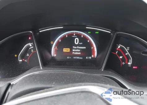 2019 Honda Civic Sport z USA, uszkodzony, nr VIN 19XFC2E85KE002025